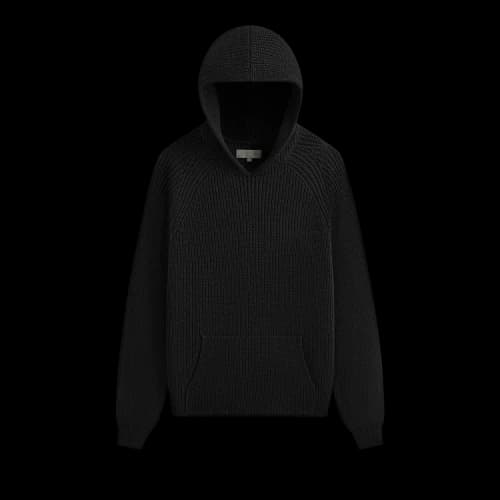 Kith Knit Miles Hoodie 'Black'