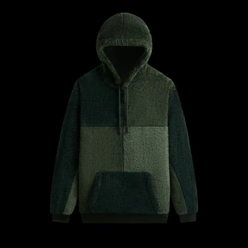 Kith Color-Blocked Plush Hoodie 'Stadium'