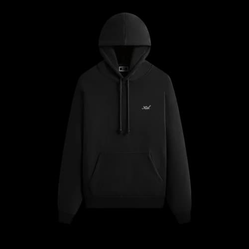 Kith Sueded French Terry Nelson Hoodie 'Black'