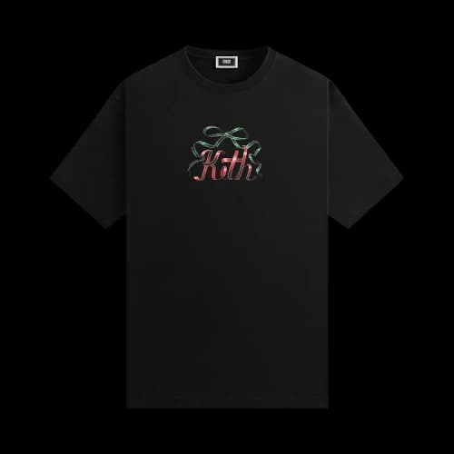 Kith Kithmas Ribbon Tee Black
