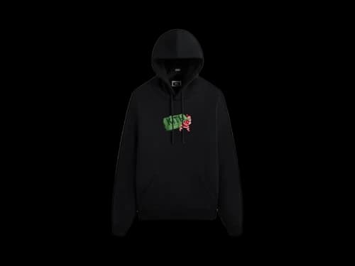 Kith Kithmas Comic Santa Williams III Hoodie Black