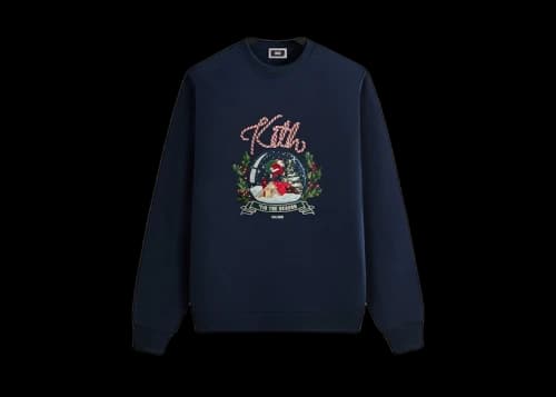 Kith Kithmas Snowglobe Nelson Crewneck Nocturnal