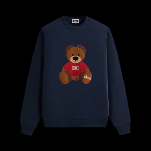 Kith Kithmas Teddy Nelson Crewneck Nocturnal