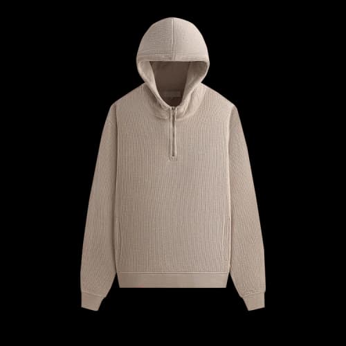 Kith Bonded Waffle Coleman Quarter Zip Hoodie 'Session'