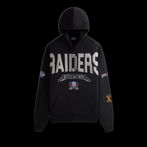Kith & '47 for the NFL: Raiders Nelson Hoodie 'Black'