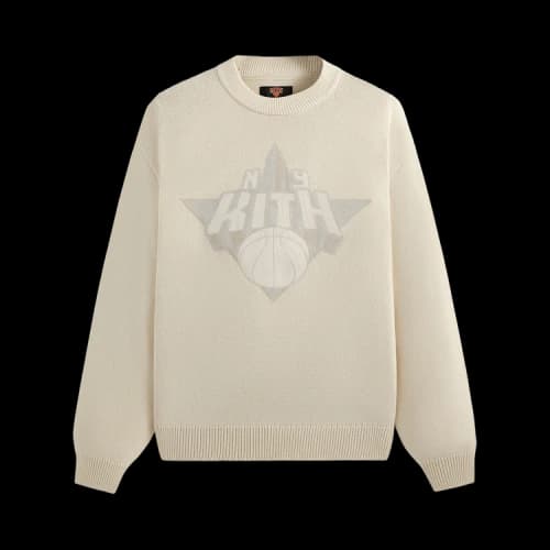 Kith For The New York Knicks Empire Lewis Sweater 'Sandrift'
