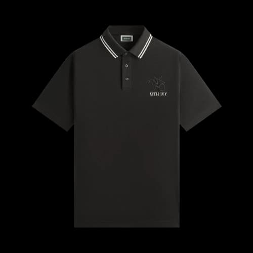 Kith Ivy Tipped Polo 'Black'