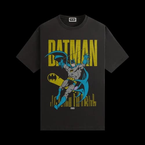 Kith x Batman Classic Vintage Tee 'Black'