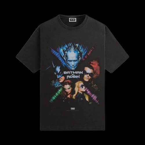 Kith x Batman Batman and Robin Vintage Tee 'Black'
