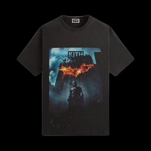 Kith x Batman Dark Knight International Vintage Tee 'Black'