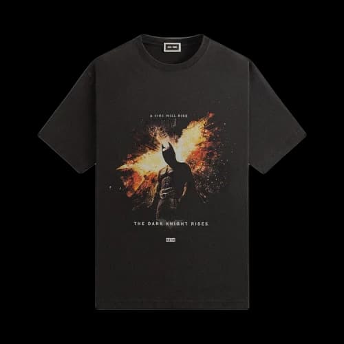 Kith x Batman Dark Knight Rises Vintage Tee 'Black'