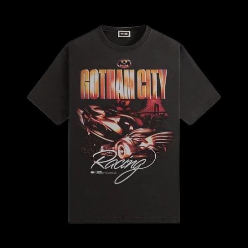Kith x Batman Batmobile Vintage Tee 'Black'