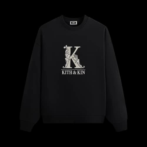 Kith Filigree Nelson Crewneck 'Black'