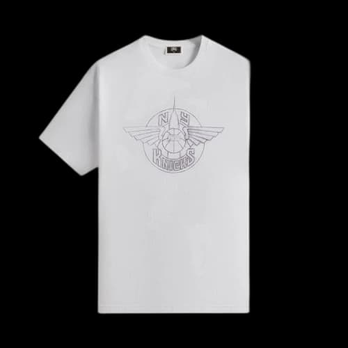 Kith For The New York Knicks Wingman Sketch Vintage Tee 'White'