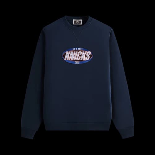 Kith For The New York Knicks Y2K Vintage Nelson Crewneck 'Nocturnal'