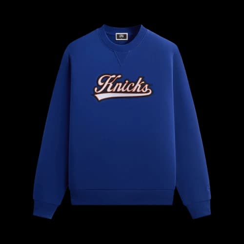 Kith For The New York Knicks Script Vintage Nelson Crewneck 'Current'