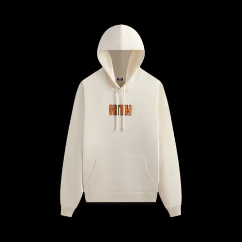 Kith For The New York Knicks Wingman Vintage Nelson Hoodie 'Sandrift'