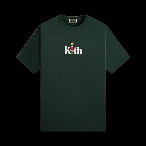Kith x The Grinch Serif Tee 'Stadium'