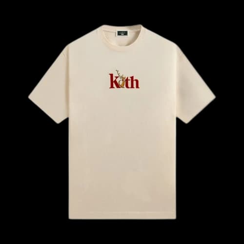 Kith x The Grinch Max Serif Tee 'Sandrift'