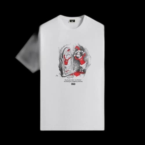 Kith x The Grinch Santa Vintage Tee 'White'