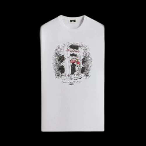Kith x The Grinch Sign Vintage Tee 'White'