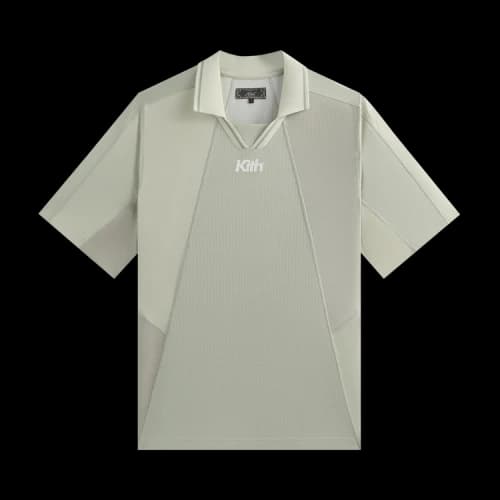 Kith Short Sleeve Panelled Otto Polo 'Palais'