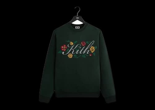 Kith Floral Script Nelson Crewneck Stadium