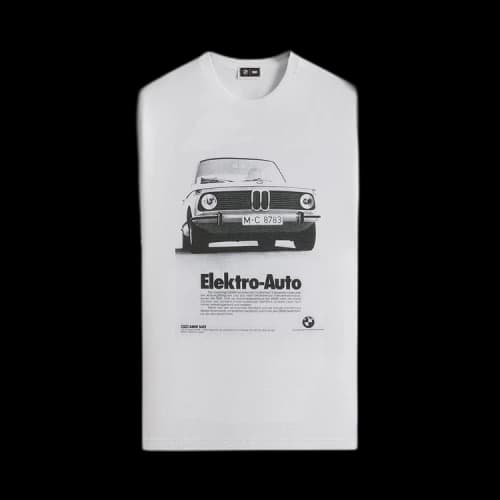 Kith x BMW Electro Auto Vintage Tee 'White'