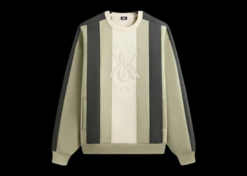 Kith Nelson Panelled Crewneck Wave