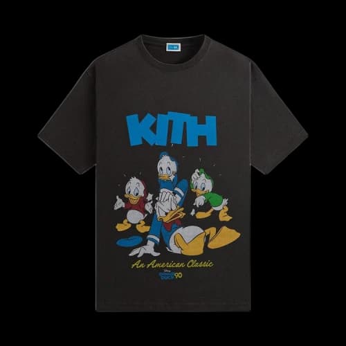 Kith x Disney Donald Duck Classic Vintage Tee 'Black'