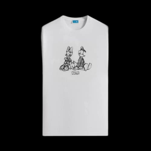 Kith x Disney Donald Duck Sketch Vintage Tee 'White'