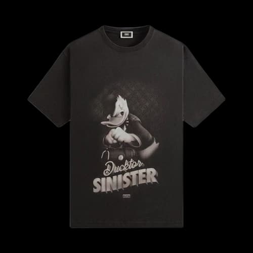 Kith x Disney Donald Duck Sinister Vintage Tee 'Black'