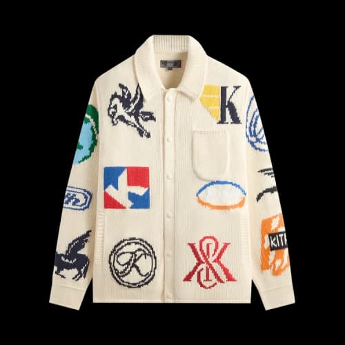 Kith Chunky Knit Ginza Cardigan 'Sandrift'