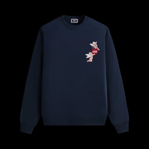 Kith Cupid Love Lock Nelson Crewneck 'Nocturnal'