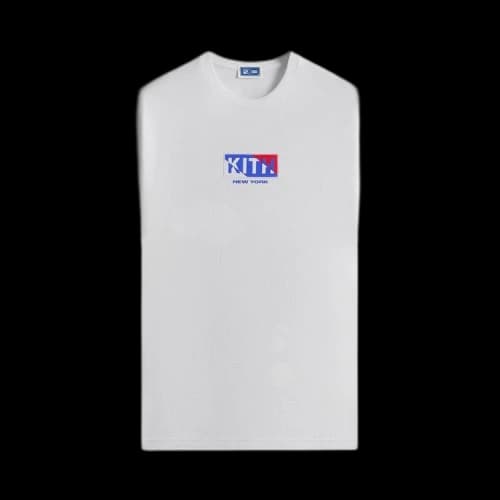 Kith for the New York Rangers Pennant Vintage Tee 'White'
