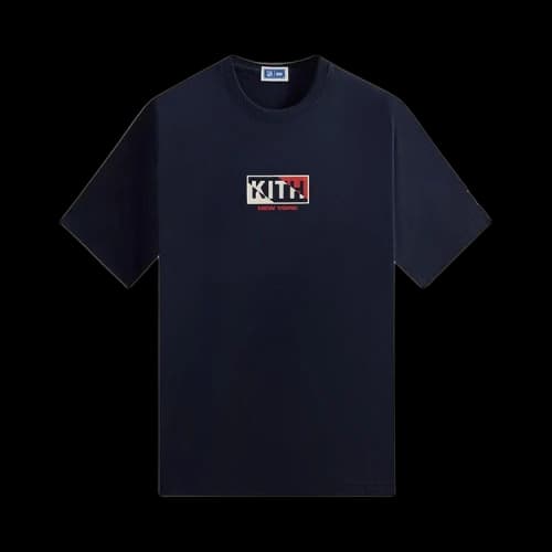 Kith for the New York Rangers Pennant Vintage Tee 'Nocturnal'