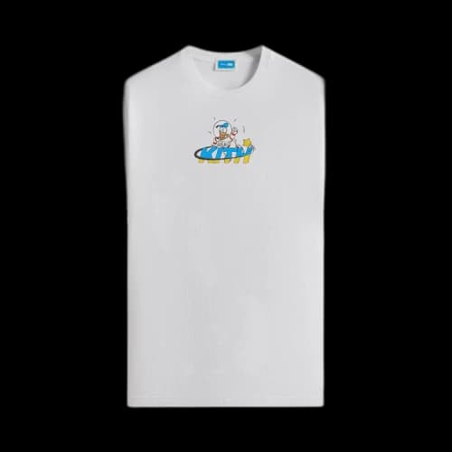 Kith x Disney Donald Duck Astronaut Vintage Tee 'White'