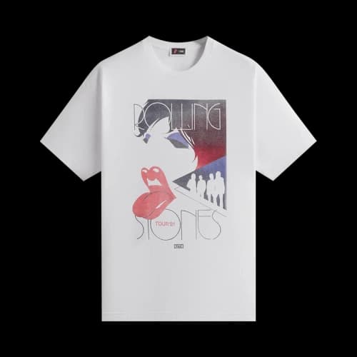 Kith For The Rolling Stones Tour 1981 Tee 'White'