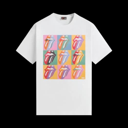 Kith For The Rolling Stones 1989 Tour Vintage Tee 'White'