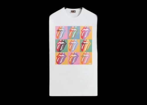 Kith x The Rolling Stones 1989 Tour Vintage Tee White