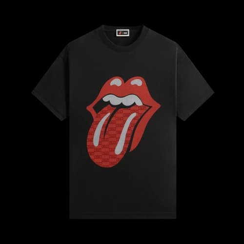 Kith For The Rolling Stones Monogram Tongue Tee 'Black'
