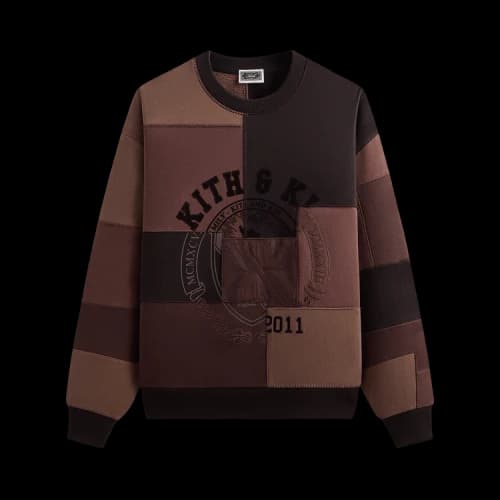 Kith Patchwork Fleece Nelson Crewneck 'Studio'