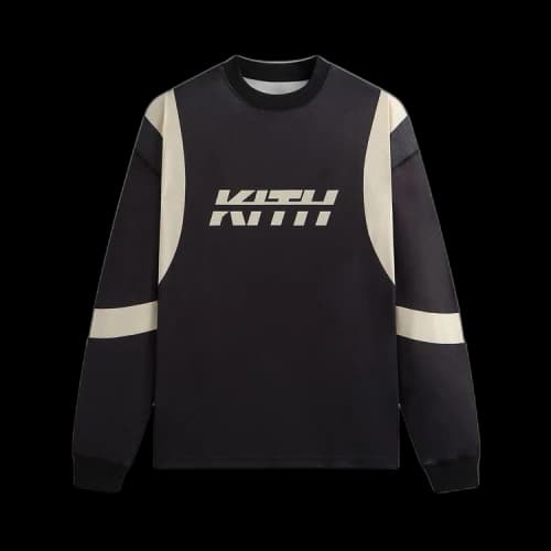 Kith Moto Racer Long-Sleeve Leonard Tee 'Black'
