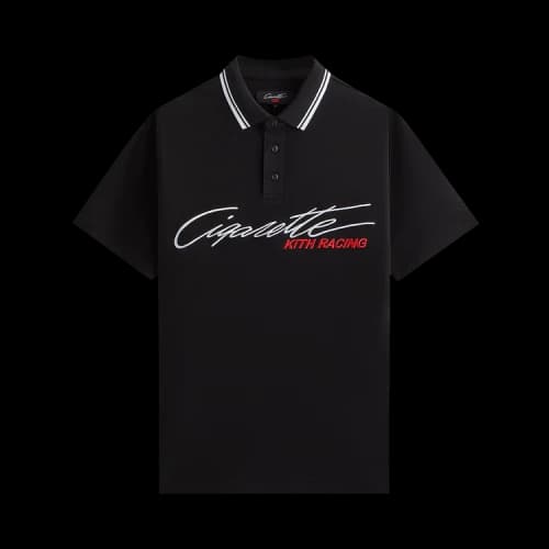 Kith For Cigarette Racing Pique Polo 'Black'
