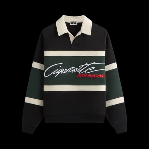 Kith For Cigarette Racing Nelson Rugby 'Black'