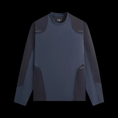 Kith Long-Sleeve Slate Pullover Shirt 'Nocturnal'