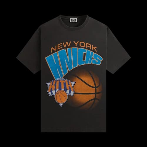 Kith For The New York Knicks Forever Vintage Tee 'Black'