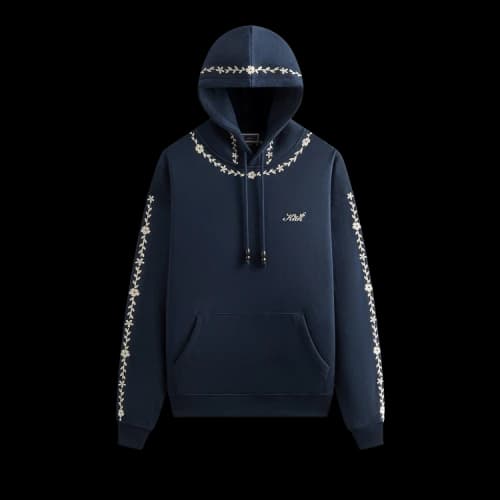 Kith Artisanal Floral Nelson Hoodie 'Nocturnal'