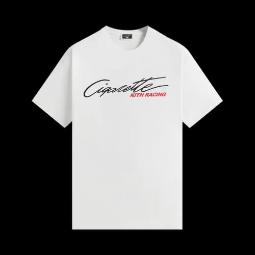 Kith For Cigarette Racing Vintage Tee 'White'