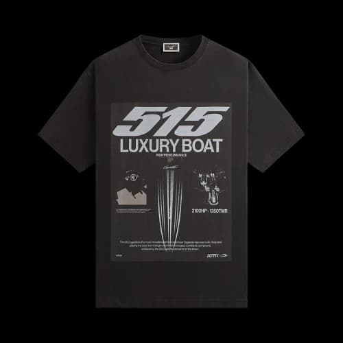 Kith For Cigarette Racing 515 Ad Vintage Tee 'Black'